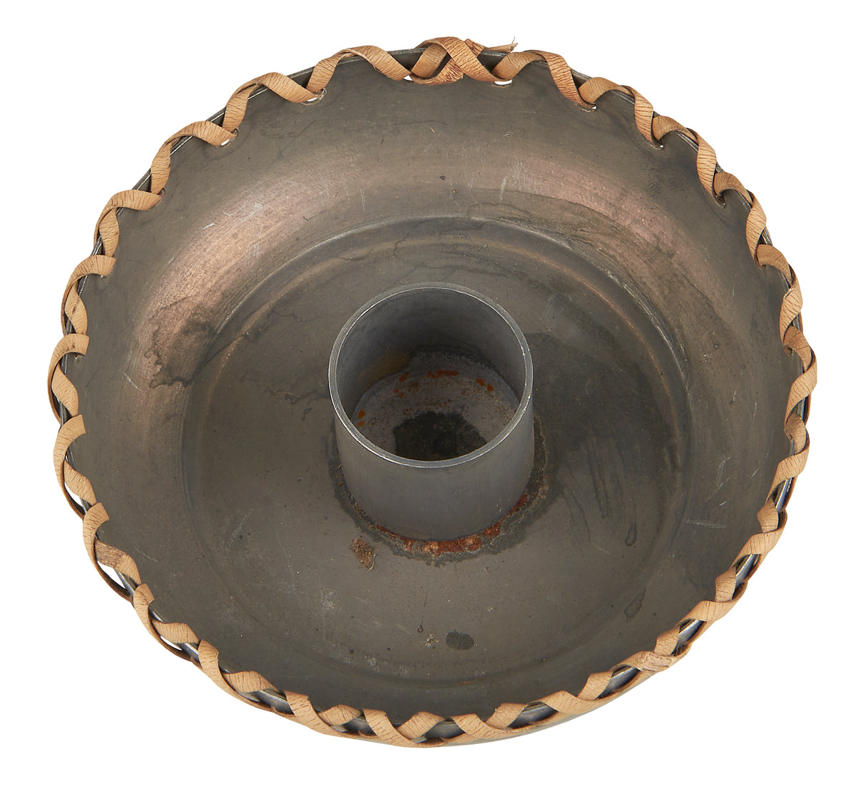 Kandelaar gevlochten rand | Taper 1.3 cm | IB Laursen