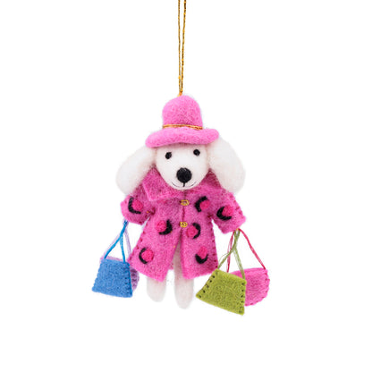 Shopaholic poedel roze