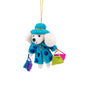 Shopaholic poedel blauw