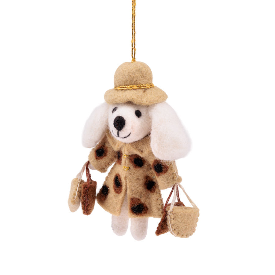 Shopaholic poedel beige