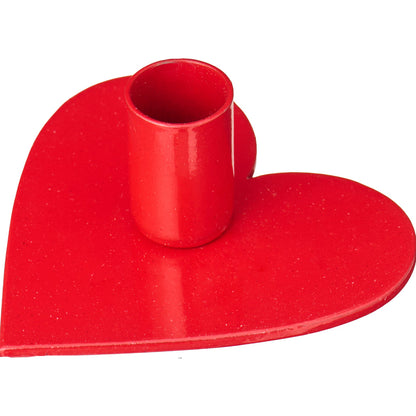 Kandelaar hart rood | Taper 1.3 cm | IB Laursen