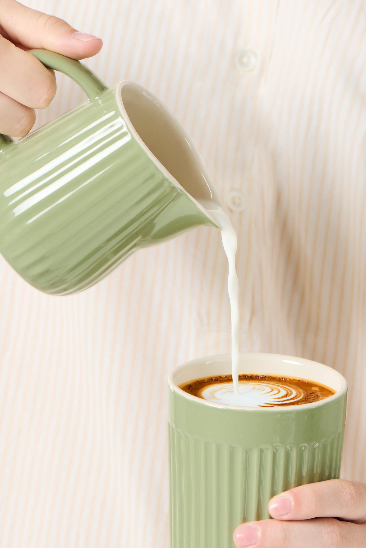 Latte beker